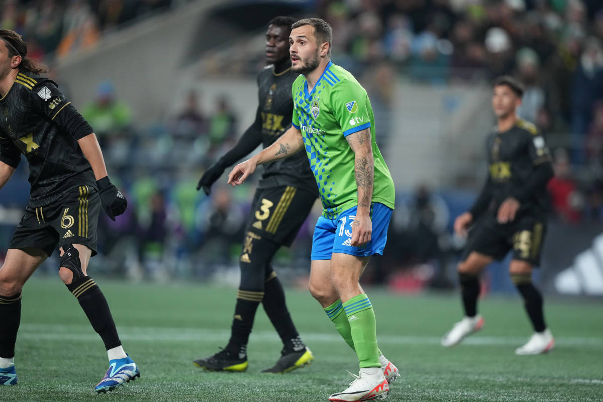 Delantero del Seattle Sounders Jordan Morris